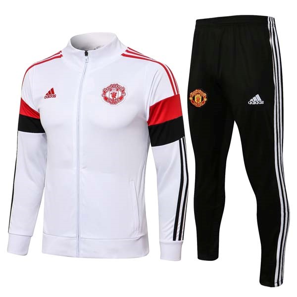 Chandal Manchester United 2022 Blanco Negro